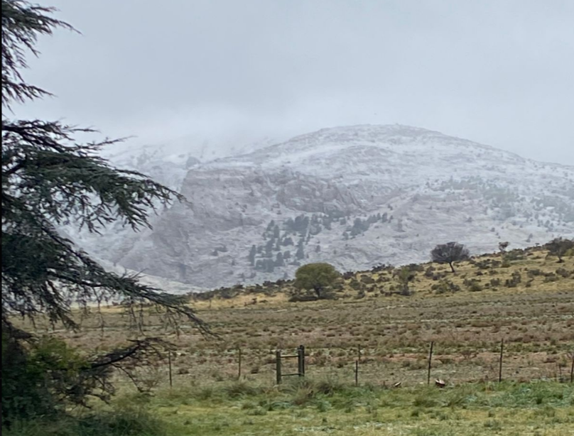Vista de sierra de la ventana durante el feriado de junio 2025