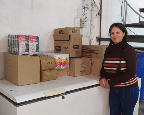 La donación de CristalCash al comedor Villa Forestación, Resistencia, Chaco